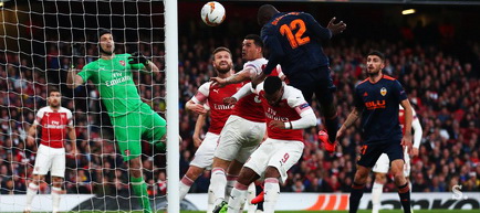 Arsenal a învins-o pe Valencia cu 3-1, în semifinalele Europa League